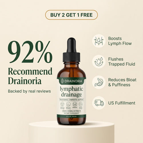 Drainoria drops - 92 percent recommend, Buy 2 Get 1 Free