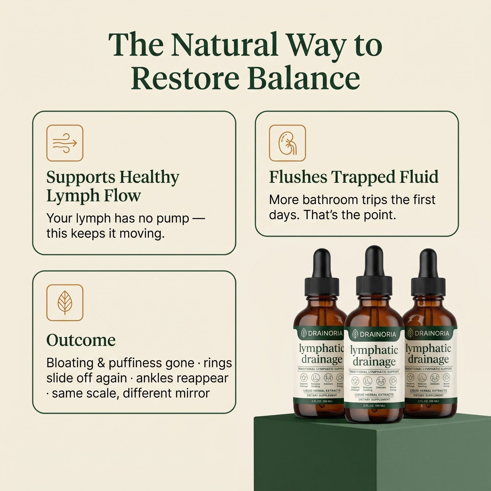 The natural way to restore balance - how Drainoria works